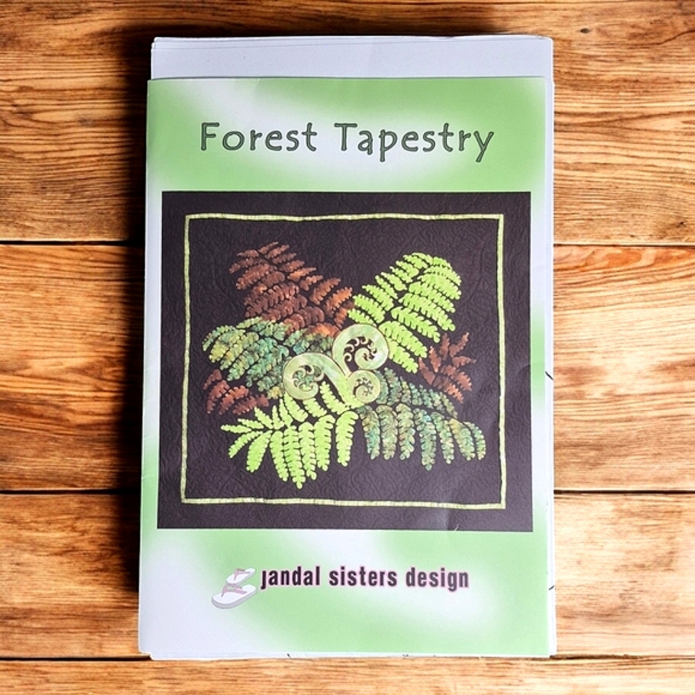 Forest Tapestry Pattern by Jandal Sisters Design, New Zeland
